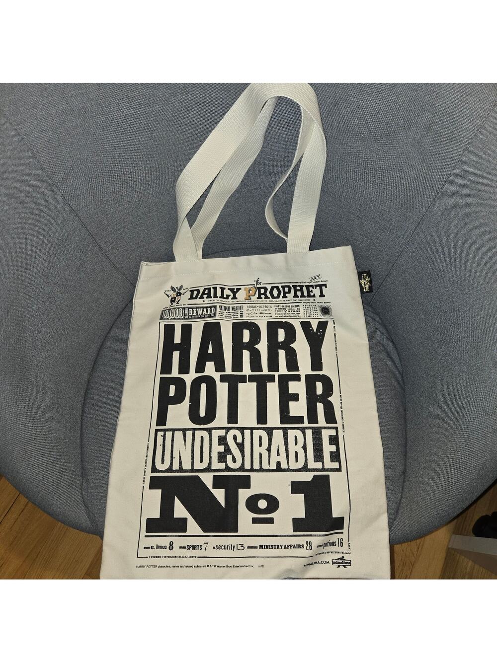 Harry Potter The Daily Prophet Tote Bag UK